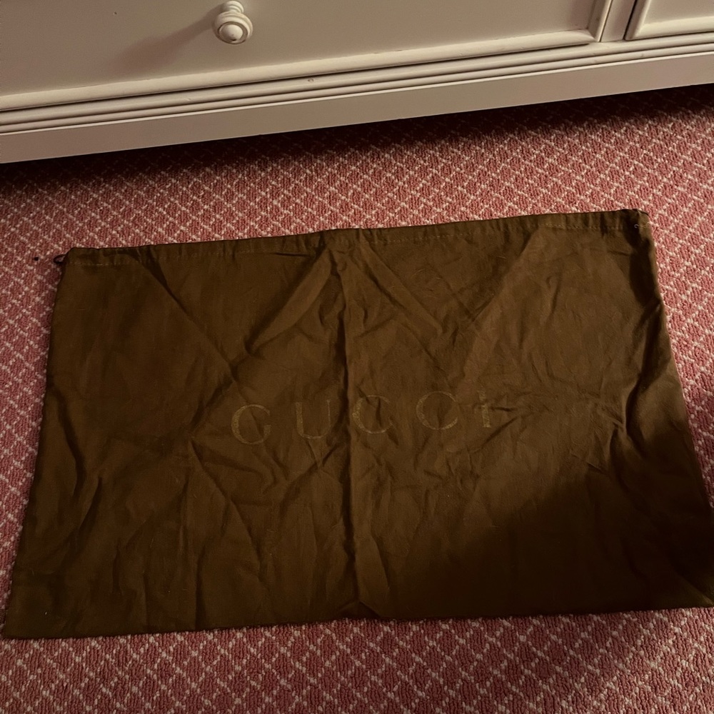 Authentic Large Gucci Handbag Dustbag